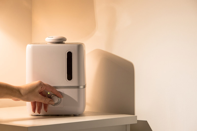 Humidifier turning on
